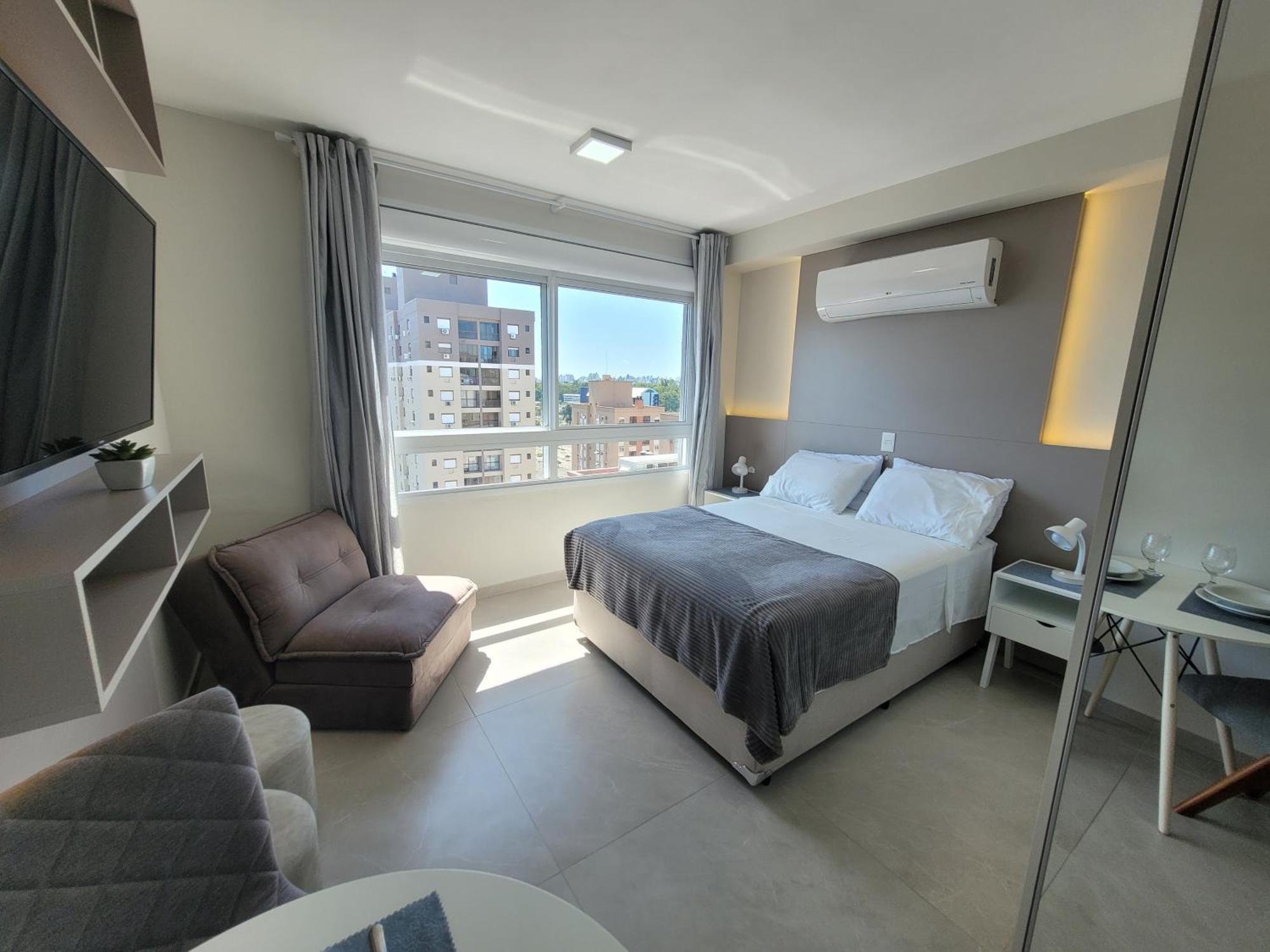 Studio Lux Ao Lado Da Puc Com Netflix Porto Alegre Extérieur photo